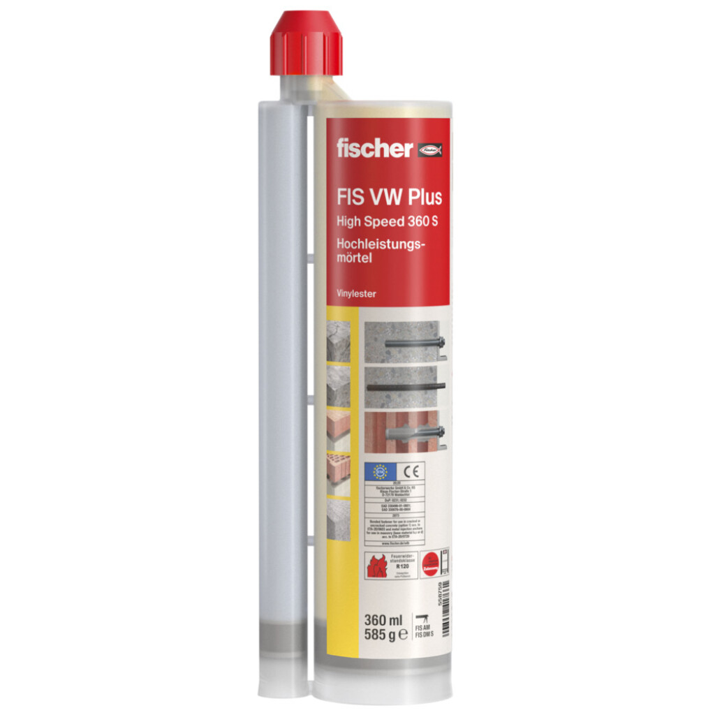 158059 FISCHER FIS VW PLUS 360S Cartridge 360  ml #558759 "High-Speed"